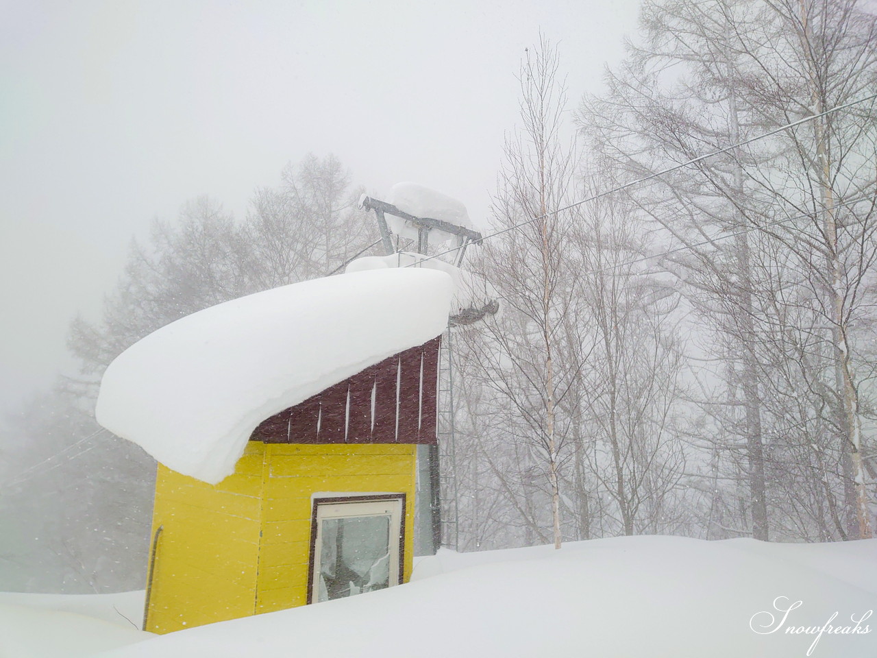 美唄国設スキー場　12月観測史上最深の積雪量を観測した美唄へ。そして、再びの豪雪で全面パウダーゲレンデに！